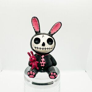Vintage Furrybones Bunny Rabbit Skeleton Halloween Skelton Witchy Easter